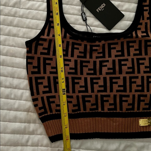 FENDI cropped tank top - Picture 6 of 9